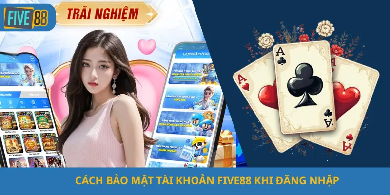 Cách Bảo Mật Tài Khoản Five88 Khi Đăng Nhập