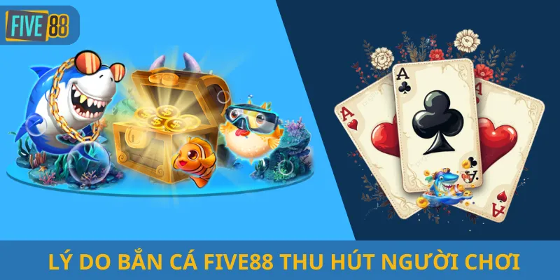 Lý Do Bắn Cá Five88 Thu Hút Người Chơi
